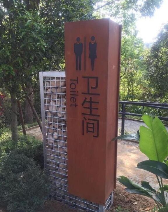 井陉锈钢板标识牌